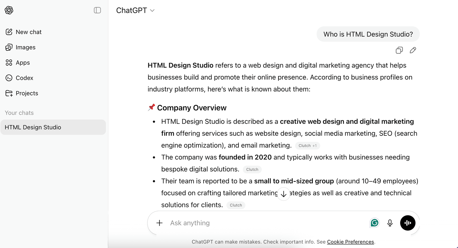 who is HTML Design Studio
